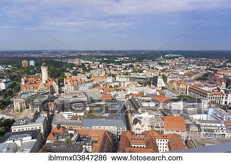 "Cityscape, Leipzig, Saxony, Germany, Europe" View Large Photo Image Stock Photograph - "Cityscape, Leipzig, Saxony, Germany, Europe". Fotosearch