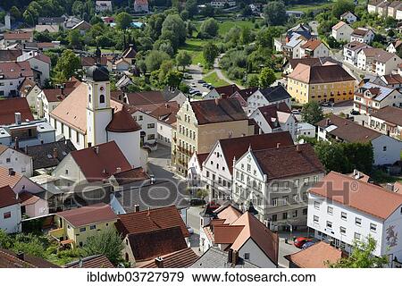 "Cityscape of Altmannstein, from above, Altmuhltal, Altmannstein, Upper Bavaria, Bavaria, Germany, Europe" View Large Photo Image Stock Photo - "Cityscape of Altmannstein, from above, Altmuhltal, Altmannstein, Upper Bavaria, Bavaria, Germany, Europe". Fotosearch