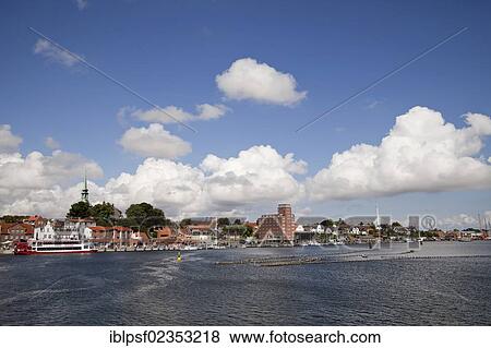 "Cityscape of Kappeln and the Schlei River in Schleswig-Holstein, Germany, Europe" View Large Photo Image Stock Photo - "Cityscape of Kappeln and the Schlei River in Schleswig-Holstein, Germany, Europe". Fotosearch