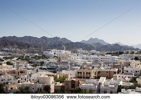 "Cityscape of Muscat, Muscat, Oman, Asia" View Large Photo Image Stock Photograph - "Cityscape of Muscat, Muscat, Oman, Asia". Fotosearch