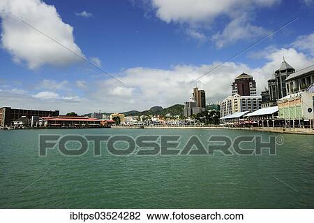 "Cityscape of Port Louis, from the water, Port Louis, Mauritius, Africa" View Large Photo Image Stock Image - "Cityscape of Port Louis, from the water, Port Louis, Mauritius, Africa". Fotosearch