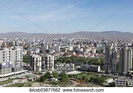 "Cityscape of Ulan Bator or Ulaanbaatar, Mongolia, Asia" View Large Photo Image Stock Image - "Cityscape of Ulan Bator or Ulaanbaatar, Mongolia, Asia". Fotosearch