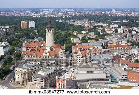"Cityscape with New City Hall, Leipzig, Saxony, Germany, Europe" View Large Photo Image Stock Photo - "Cityscape with New City Hall, Leipzig, Saxony, Germany, Europe". Fotosearch