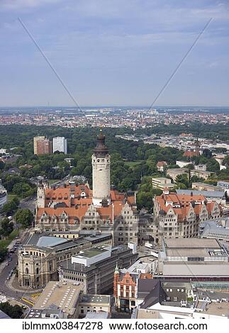 "Cityscape with New City Hall, Leipzig, Saxony, Germany, Europe" View Large Photo Image Stock Photo - "Cityscape with New City Hall, Leipzig, Saxony, Germany, Europe". Fotosearch