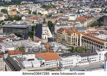 "Cityscape with St. Thomas Church, Leipzig, Saxony, Germany, Europe" View Large Photo Image Stock Photography - "Cityscape with St. Thomas Church, Leipzig, Saxony, Germany, Europe". Fotosearch