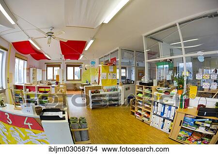 "Classrooms of a free school, Aktive Schule Petershausen, active school, Petershausen, Upper Bavaria, Bavaria, Germany, Europe" View Large Photo Image Picture - "Classrooms of a free school, Aktive Schule Petershausen, active school, Petershausen, Upper Bavaria, Bavaria, Germany, Europe". Fotosearch