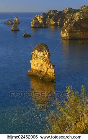 "Cliffs at the Praia da Dona Ana beach, Lagos, Algarve, Portugal, Europe" View Large Photo Image Stock Photograph - "Cliffs at the Praia da Dona Ana beach, Lagos, Algarve, Portugal, Europe". Fotosearch