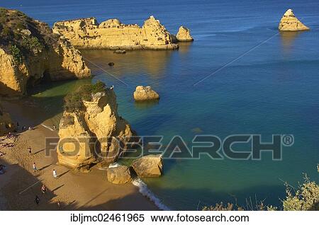 "Cliffs at the Praia da Dona Ana beach, Lagos, Algarve, Portugal, Europe" View Large Photo Image Stock Photography - "Cliffs at the Praia da Dona Ana beach, Lagos, Algarve, Portugal, Europe". Fotosearch