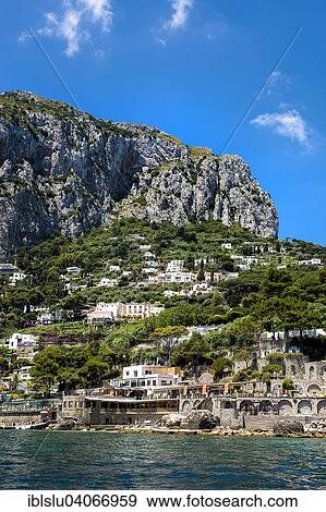 "Cliffs, Marina Piccola, Island of Capri, Campania, Italy, Europe" View Large Photo Image Stock Photo - "Cliffs, Marina Piccola, Island of Capri, Campania, Italy, Europe". Fotosearch