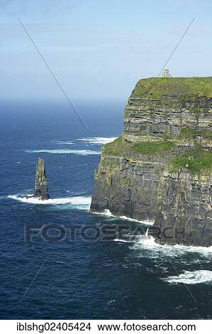 "Cliffs of Moher, County Clare, Ireland, Europe" View Large Photo Image Picture - "Cliffs of Moher, County Clare, Ireland, Europe". Fotosearch