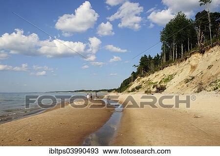 "Cliffs with the sandy beach of Jurkalne, Baltic Sea, Latvia, Europe" View Large Photo Image Stock Image - "Cliffs with the sandy beach of Jurkalne, Baltic Sea, Latvia, Europe". Fotosearch