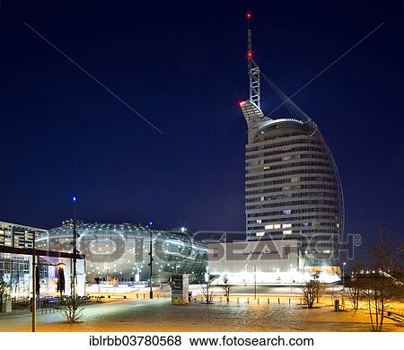"Climate House Bremerhaven 8 East, Hotel Atlantic Sail City, development area of Havenwelten, Alter Hafen, Bremerhaven, Bremen, Germany, Europe" View Large Photo Image Stock Photo - "Climate House Bremerhaven 8 East, Hotel Atlantic Sail City, development area of Havenwelten, Alter Hafen, Bremerhaven, Bremen, Germany, Europe". Fotosearch