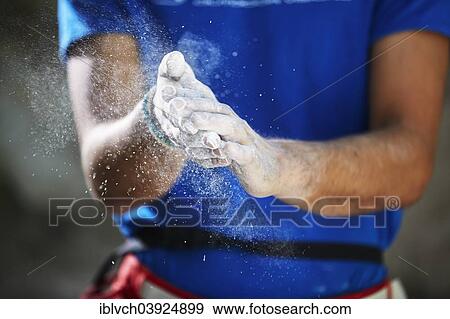 "Climber coating his hands with magnesium, Ehnbachklamm gorge, Zirl, Tyrol, Austria, Europe" View Large Photo Image Stock Photo - "Climber coating his hands with magnesium, Ehnbachklamm gorge, Zirl, Tyrol, Austria, Europe". Fotosearch