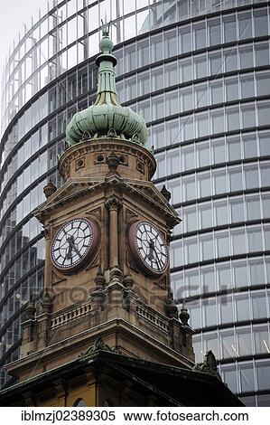 "Clock tower at the Department of Lands Building, Bridge Street, Central Business District, CBD, Sydney City, Sydney, New South Wales, NSW, Australia, Oceania" View Large Photo Image Stock Photography - "Clock tower at the Department of Lands Building, Bridge Street, Central Business District, CBD, Sydney City, Sydney, New South Wales, NSW, Australia, Oceania". Fotosearch
