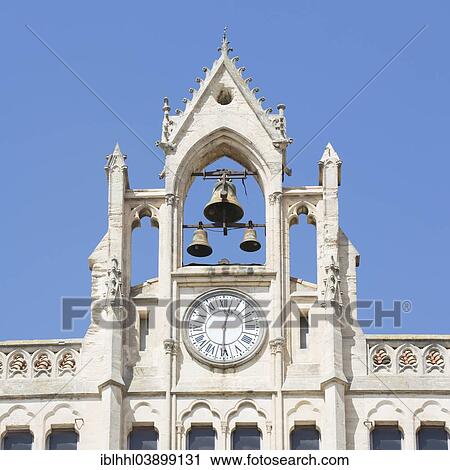 "Clock tower at the Town Hall, Narbonne, Aude, Languedoc-Roussillon, France, Europe" View Large Photo Image Stock Image - "Clock tower at the Town Hall, Narbonne, Aude, Languedoc-Roussillon, France, Europe". Fotosearch