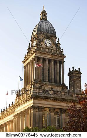 "Clock tower of the Town Hall, Town Hall, Leeds, West Yorkshire, England, United Kingdom, Europe" View Large Photo Image Stock Photography - "Clock tower of the Town Hall, Town Hall, Leeds, West Yorkshire, England, United Kingdom, Europe". Fotosearch