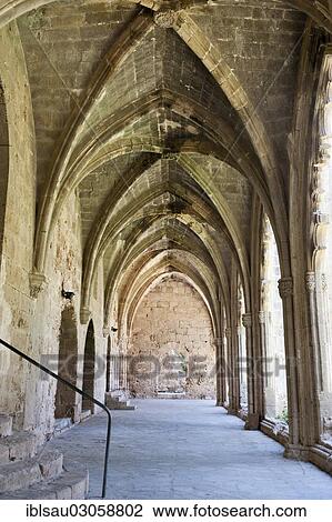"Cloister, Gothic ribbed vault, monastery ruins, Abtei Bellapais, bei Girne, Kyrenia, Turkische Republik Nordzypern, Cyprus, Europe" View Large Photo Image Stock Image - "Cloister, Gothic ribbed vault, monastery ruins, Abtei Bellapais, bei Girne, Kyrenia, Turkische Republik Nordzypern, Cyprus, Europe". Fotosearch
