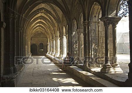 "Cloister of Saint Trophimus Cathedral, Arles, Departement Bouches-du-Rhone, Region Provence-Alpes-Cote d? ÇÖAzur d? ÇÖAzur, France, Europe" View Large Photo Image Stock Photo - "Cloister of Saint Trophimus Cathedral, Arles, Departement Bouches-du-Rhone, Region Provence-Alpes-Cote d? ÇÖAzur d? ÇÖAzur, France, Europe". Fotosearch