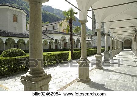 "Cloister of San Lorenzo, Chiavenna, Sondrio, Lombardy, Italy, Europe" View Large Photo Image Picture - "Cloister of San Lorenzo, Chiavenna, Sondrio, Lombardy, Italy, Europe". Fotosearch