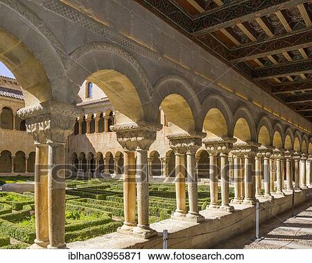 "Cloister of the Benedictine monastery of Santo Domingo de Silos, Castile and Leon, Spain, Europe" View Large Photo Image Stock Image - "Cloister of the Benedictine monastery of Santo Domingo de Silos, Castile and Leon, Spain, Europe". Fotosearch