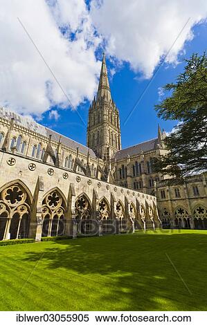 "Cloister of the Cathedral, Cathedral Close, Salisbury, Wiltshire, England, United Kingdom, Europe" View Large Photo Image Stock Photography - "Cloister of the Cathedral, Cathedral Close, Salisbury, Wiltshire, England, United Kingdom, Europe". Fotosearch