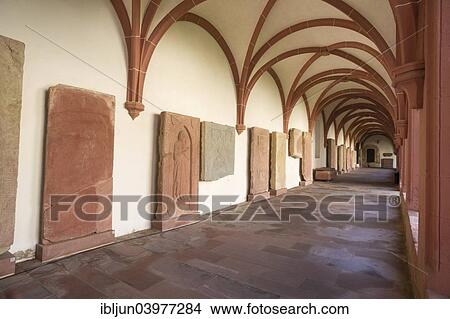 "Cloister with epitaphs, Cistercian monastery, Kloster Eberbach or Eberbach Abbey, Eltville am Rhein, Rheingau, Hesse, Germany, Europe" View Large Photo Image Picture - "Cloister with epitaphs, Cistercian monastery, Kloster Eberbach or Eberbach Abbey, Eltville am Rhein, Rheingau, Hesse, Germany, Europe". Fotosearch