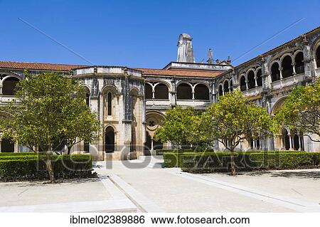 "Cloisters and fountain house, interior of Mosteiro de Santa Maria de Alcobaca, Alcobaca Monastery, Alcobaca, Oeste, Leiria District, Portugal, Europe" View Large Photo Image Stock Photograph - "Cloisters and fountain house, interior of Mosteiro de Santa Maria de Alcobaca, Alcobaca Monastery, Alcobaca, Oeste, Leiria District, Portugal, Europe". Fotosearch