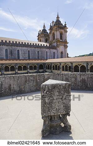 Cloisters and the church, interior of Mosteiro de Santa Maria de Alcobaca, Alcobaca Monastery, Alcobaca, Oeste, Leiria District, Portugal, Europe View Large Photo Image Stock Photography - Cloisters and the church, interior of Mosteiro de Santa Maria de Alcobaca, Alcobaca Monastery, Alcobaca, Oeste, Leiria District, Portugal, Europe. Fotosearch
