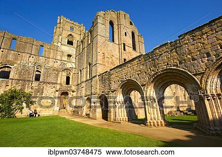 "Cloisters of Fountains Abbey, North Yorkshire, England, United Kingdom, Europe" View Large Photo Image Stock Photography - "Cloisters of Fountains Abbey, North Yorkshire, England, United Kingdom, Europe". Fotosearch