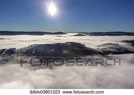 "Closed cloud cover in the valleys of Meschede, Sauerland region, North Rhine-Westphalia, Germany, Europe" View Large Photo Image Stock Image - "Closed cloud cover in the valleys of Meschede, Sauerland region, North Rhine-Westphalia, Germany, Europe". Fotosearch