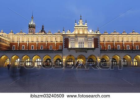 "Cloth Hall on the main market square, Sukiennice w Krakowie, Krakow, Lesser Poland, Poland, Europe" View Large Photo Image Stock Photo - "Cloth Hall on the main market square, Sukiennice w Krakowie, Krakow, Lesser Poland, Poland, Europe". Fotosearch