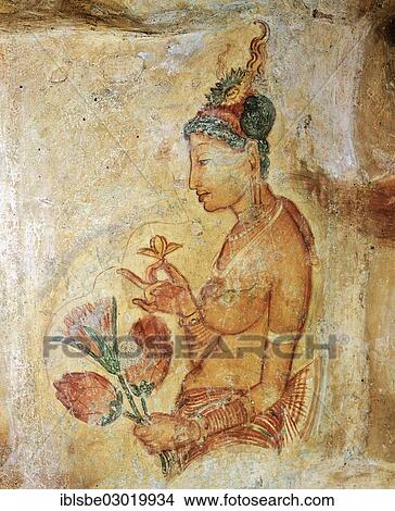 "Cloud Girl"""", petroglyphs, fresco, mural, painting at Lion Rock, UNESCO World Heritage Site, Sigiriya, Sigirija, Zentralprovinz, Sri Lanka, Asia" View Large Photo Image Picture - "Cloud Girl"""", petroglyphs, fresco, mural, painting at Lion Rock, UNESCO World Heritage Site, Sigiriya, Sigirija, Zentralprovinz, Sri Lanka, Asia". Fotosearch