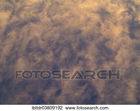 Stock Image - "Clouds in the evening, Death Valley National Park, California, USA". Fotosearch