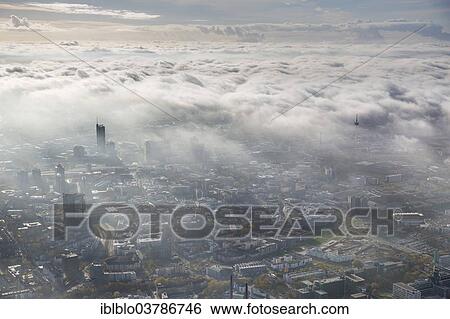 "Clouds over the city centre of Essen, aerial view, Essen, Ruhr area, North Rhine-Westphalia, Germany, Europe" View Large Photo Image Stock Photograph - "Clouds over the city centre of Essen, aerial view, Essen, Ruhr area, North Rhine-Westphalia, Germany, Europe". Fotosearch