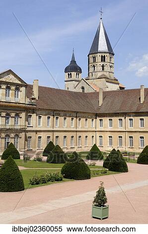 Stock Photography - "Cluny Abbey, Cluny, Saone et Loire, Burgundy, France, Europe". Fotosearch