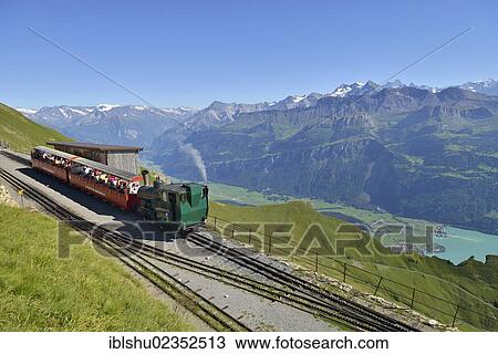 "Coal-fired historic steam locomotive on Brienzer Rothorn Mountain, Brienz, Switzerland, Europe" View Large Photo Image Stock Image - "Coal-fired historic steam locomotive on Brienzer Rothorn Mountain, Brienz, Switzerland, Europe". Fotosearch
