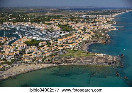 "Coast and beach of Cap d'Agde, Agde, Languedoc-Roussillon, France, Europe" View Large Photo Image Stock Photo - "Coast and beach of Cap d'Agde, Agde, Languedoc-Roussillon, France, Europe". Fotosearch