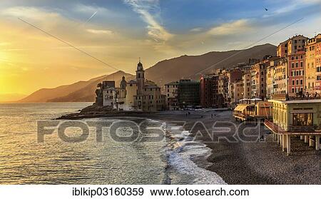 "Coast and Camogli in the evening light, Camogli, Italian Riviera, Liguria, Italy, Europe" View Large Photo Image Stock Photo - "Coast and Camogli in the evening light, Camogli, Italian Riviera, Liguria, Italy, Europe". Fotosearch