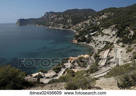 "Coast, Cala Vedella, Ibiza, Pine Islands, Balearic Islands, Spain, Europe" View Large Photo Image Stock Photo - "Coast, Cala Vedella, Ibiza, Pine Islands, Balearic Islands, Spain, Europe". Fotosearch
