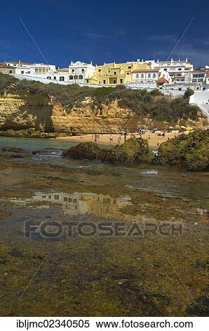 Stock Photography - "Coast, Carvoeiro, Lagoa, Algarve, Portugal, Europe". Fotosearch