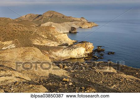 "Coast in the Cabo de Gata-Nijar Natural Park, biosphere reserve, Almeria province, Andalusia, Spain, Europe" View Large Photo Image Stock Photo - "Coast in the Cabo de Gata-Nijar Natural Park, biosphere reserve, Almeria province, Andalusia, Spain, Europe". Fotosearch