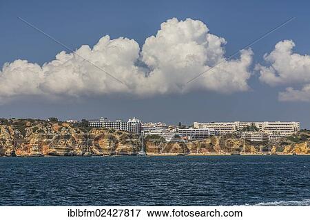 "Coast, Lagos, Algarve, Portugal, Europe" View Large Photo Image Stock Photo - "Coast, Lagos, Algarve, Portugal, Europe". Fotosearch
