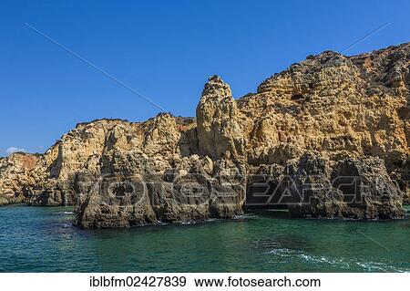 "Coast, Ponta da Piedade, Lagos, Algarve, Portugal, Europe" View Large Photo Image Stock Photo - "Coast, Ponta da Piedade, Lagos, Algarve, Portugal, Europe". Fotosearch