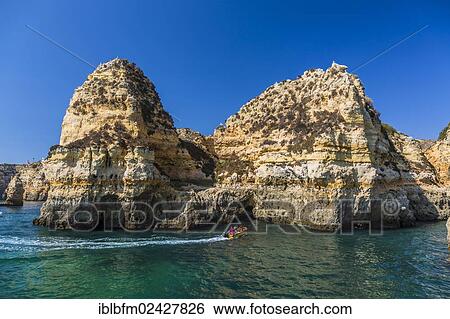 "Coast, Ponta da Piedade, Lagos, Algarve, Portugal, Europe" View Large Photo Image Stock Photograph - "Coast, Ponta da Piedade, Lagos, Algarve, Portugal, Europe". Fotosearch