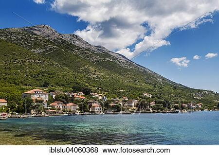 "Coast, townscape, Kuciste, Peljesac Peninsula, Adriatic, Dalmatia, Croatia, Europe" View Large Photo Image Stock Photo - "Coast, townscape, Kuciste, Peljesac Peninsula, Adriatic, Dalmatia, Croatia, Europe". Fotosearch