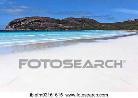 Stock Photography - "Coastal beach landscape, Lucky Bay, Esperance, Western Australia, Australia, Oceania". Fotosearch