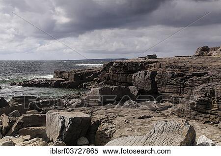 "Coastal landscape of the North Atlantic, Doolin, County Clare, Ireland, Europe" View Large Photo Image Stock Photography - "Coastal landscape of the North Atlantic, Doolin, County Clare, Ireland, Europe". Fotosearch