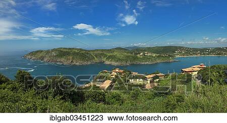 "Coastal landscape, Ponta da Boca da Barra, Armacao dos Buzios, Rio de Janeiro State, Brazil, South America" View Large Photo Image Stock Image - "Coastal landscape, Ponta da Boca da Barra, Armacao dos Buzios, Rio de Janeiro State, Brazil, South America". Fotosearch