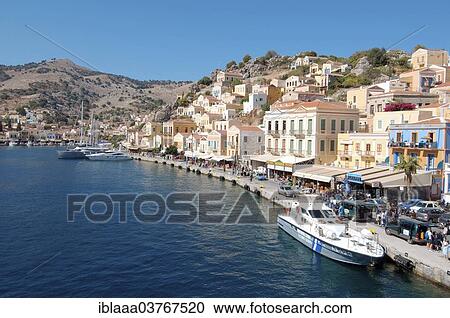 "Coastal landscape, Symi, Symi island, Greece, Europe" View Large Photo Image Stock Image - "Coastal landscape, Symi, Symi island, Greece, Europe". Fotosearch