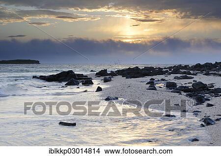 "Coastal landscape with rocks and shellbearing limestone in the evening light, Schottland, Isle of Skye, Scotland, United Kingdom, Europe" View Large Photo Image Picture - "Coastal landscape with rocks and shellbearing limestone in the evening light, Schottland, Isle of Skye, Scotland, United Kingdom, Europe". Fotosearch